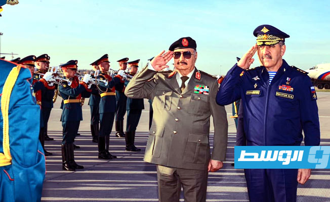 Haftar arrives in Russia for an official visit