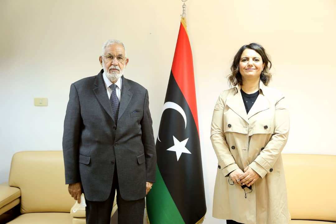 ليبيا وزيرة خارجية وزيرة خارجية