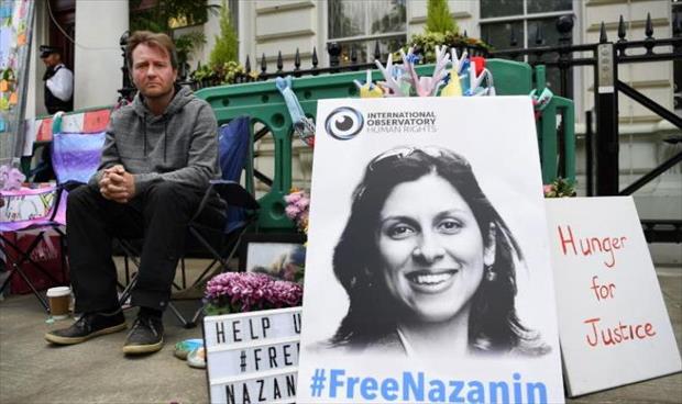 نقل إيرانية بريطانية من سجنها في طهران إلى مستشفى للأمراض النفسية