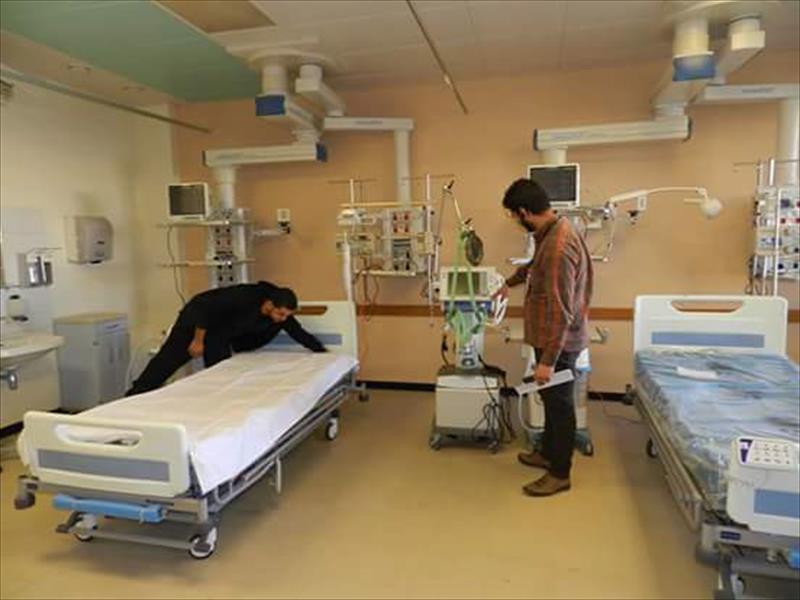 زيادة السعة السريرية لقسم العناية الفائقة بمركز بنغازي الطبي
