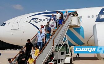 Misrata receives first EgyptAir flight in 8 years