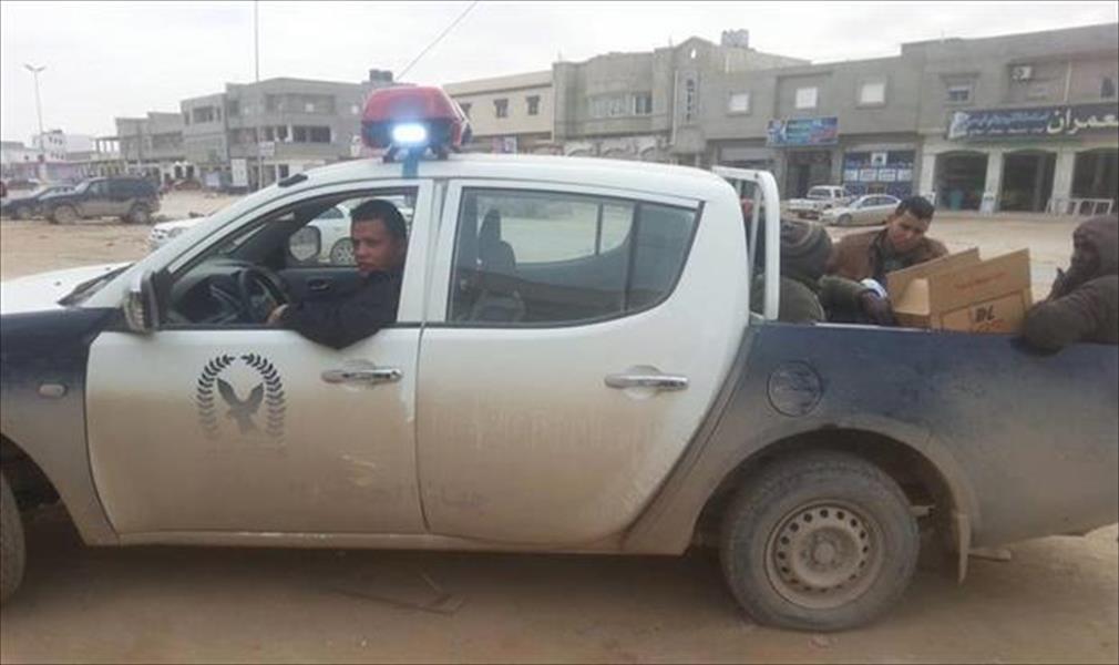 ضبط زيوت محركات سيارات منتهية الصلاحية في بنغازي