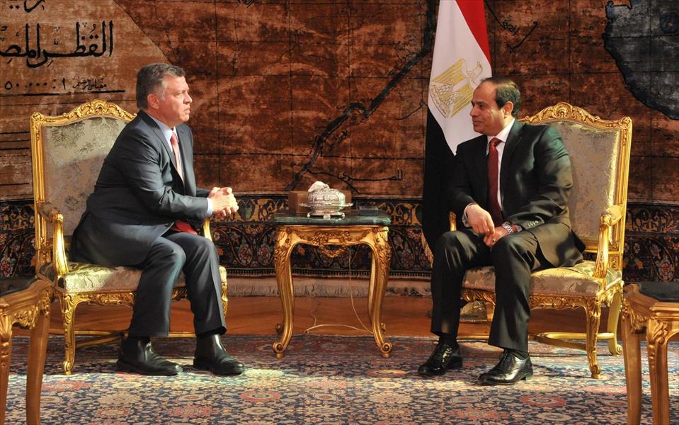 مصر والأردن تبحثان «حل الدولتين» بين الفلسطينيين والإسرائيليين