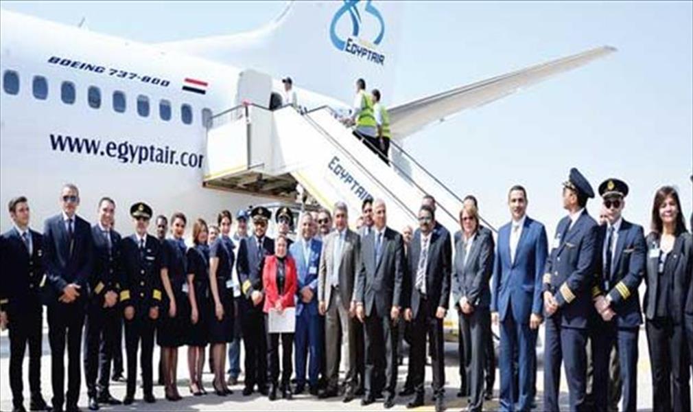 «مصر للطيران» تتسلم طائرة «بوينج» جديدة