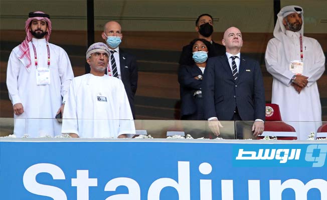 رئيس «فيفا» يتحدث بـ«العربية» في حفل افتتاح كأس العرب