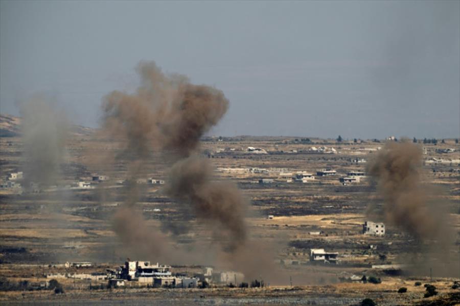 اعتراض صواريخ إسرائيلية موجهة إلى ريف دمشق