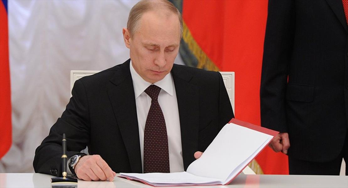 بوتين يُقر مرسومًا باستئناف الرحلات الجوية بين موسكو والقاهرة