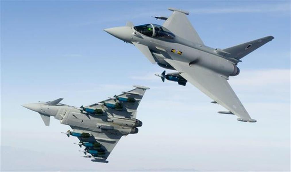مقاتلات بريطانية تعترض طائرتين روسيتين