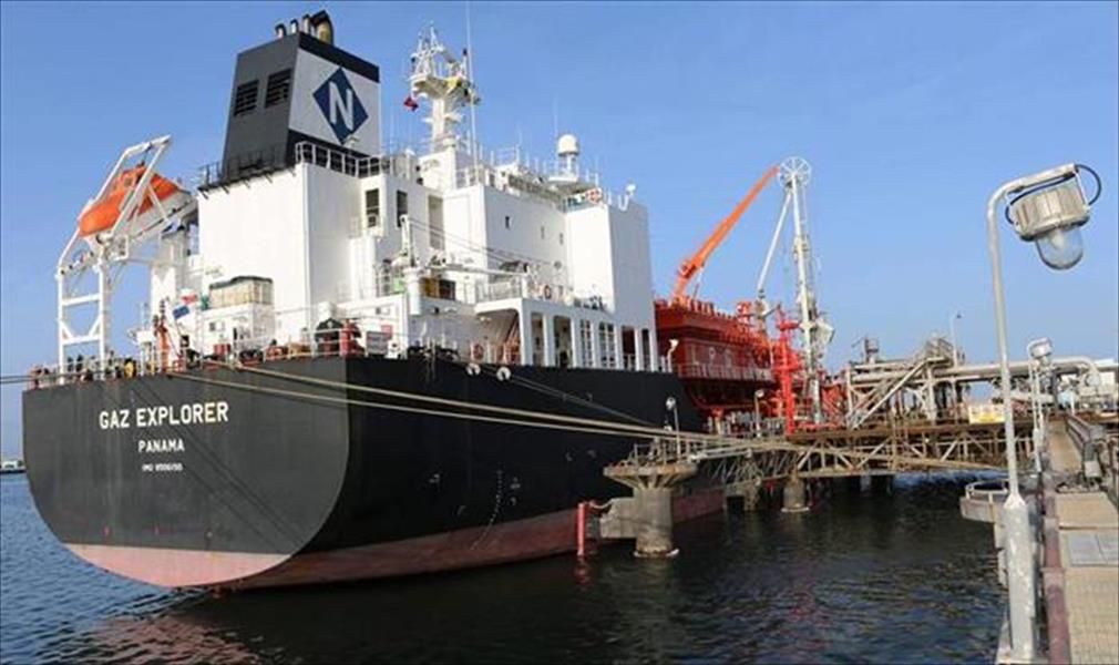 ميناء بنغازي يستقبل ناقلة تحمل 3.4 ألف طن غاز