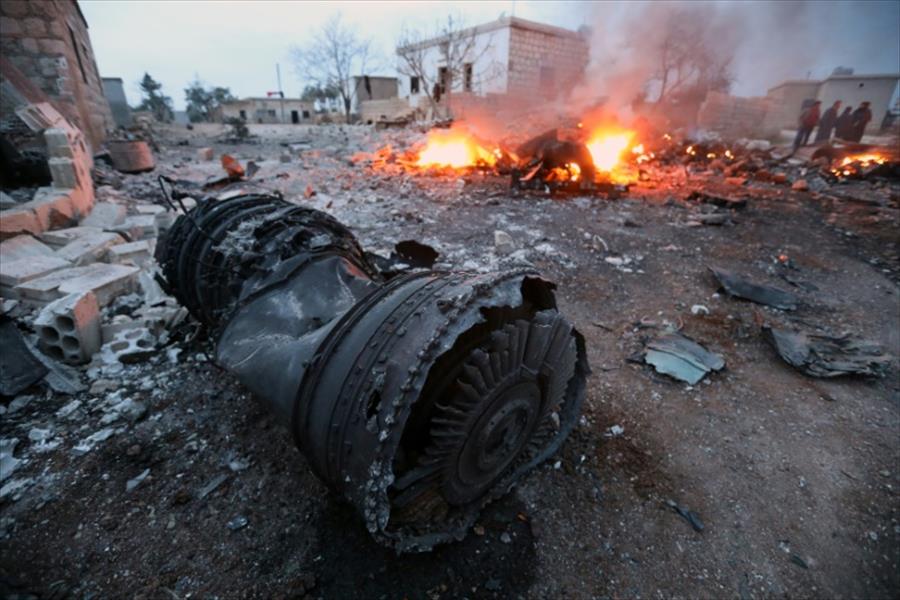 مقتل طيار روسي بعد إسقاط طائرته غرب سورية