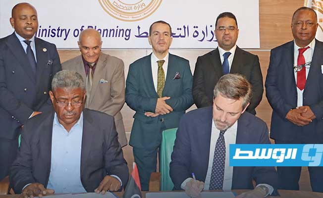 Labor Ministry: Memorandum of cooperation signed with United Nations Development Programme to support the Murzuq Reconstruction Fund