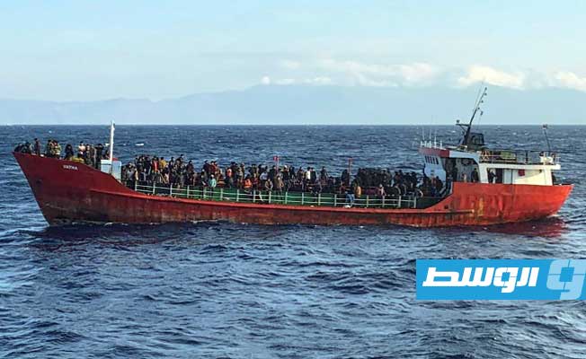 خفر السواحل اليوناني يصد 600 مهاجر حاولوا عبور بحر إيجه من تركيا