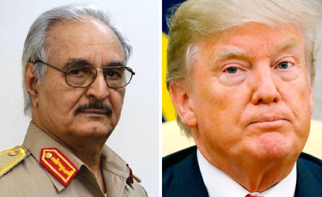 White House says Pres. Trump spoke to Marshal Haftar, discussed shared vision for Libya