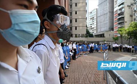 احتجاجات طلابية في هونغ كونغ مع بداية العام الدراسي