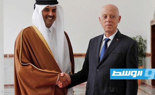 Qatar's emir congratulates Tunisian president on success of Libyan dialogue forum
