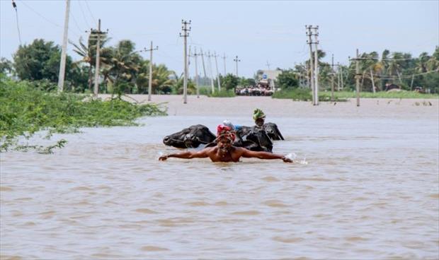 184 قتيلا وإجلاء نحو مليون شخص في الهند بسبب الفيضانات