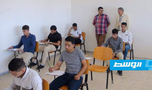 انتهاء امتحانات الثانوية العامة بجامعة الجفرة