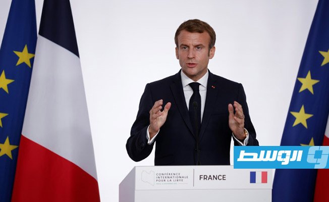 Macron: We act aggressively to resolve crises, in particular Lebanon and Libya