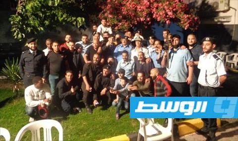 مدير أمن طرابلس يقوم بجولة ميدانية لمركز شرطة زاوية الدهماني