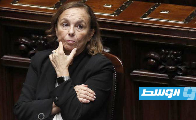 وزيرة الداخلية الإيطالية تعلق على حادثة زورقي الصيد شمال بنغازي