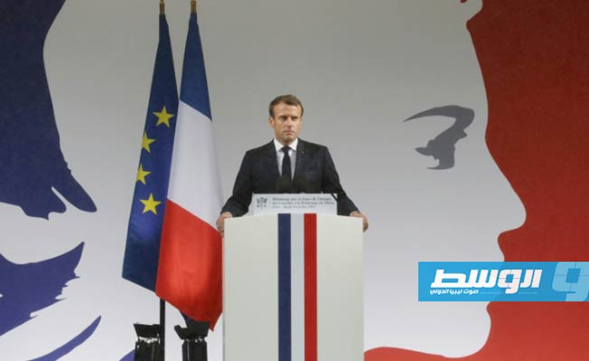 الرئيس الفرنسي يتعهد «معركة دون هوادة» في مواجهة «الإرهاب الإسلامي»
