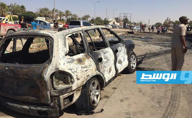 مركز بنغازي الطبي: قتيلان و8 جرحى الحصيلة النهائية لانفجار الهواري