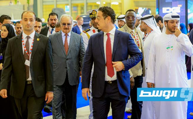 Haftar attends Dubai Airshow 2023