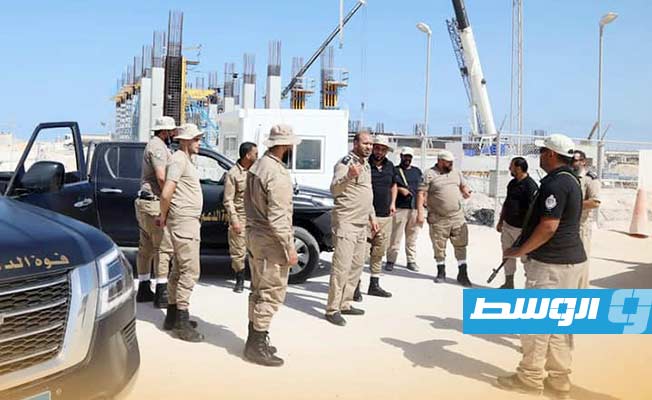 Ministry of Interior: Delegation led by Lt. Col. Osama Maatouk inspects security at Misrata power station