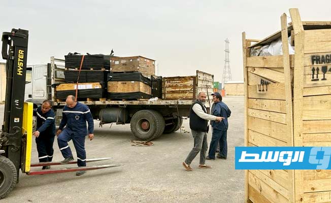 GECOL: Equipment and spare parts from GE arrives at Al-Khoms power station