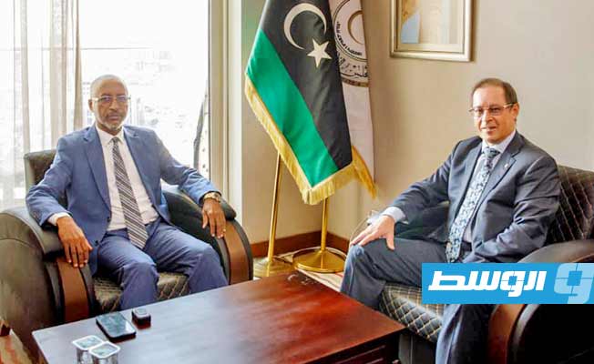 Russian Ambassador discusses latest Libyan political developments with High Council of State First Deputy Massoud Obaid