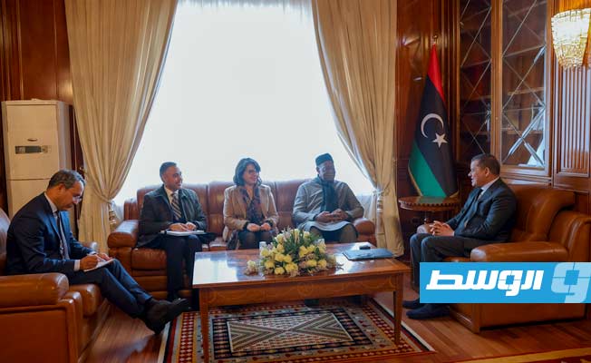 Bathily discusses fair distribution of Libya's wealth and election security with Dabaiba