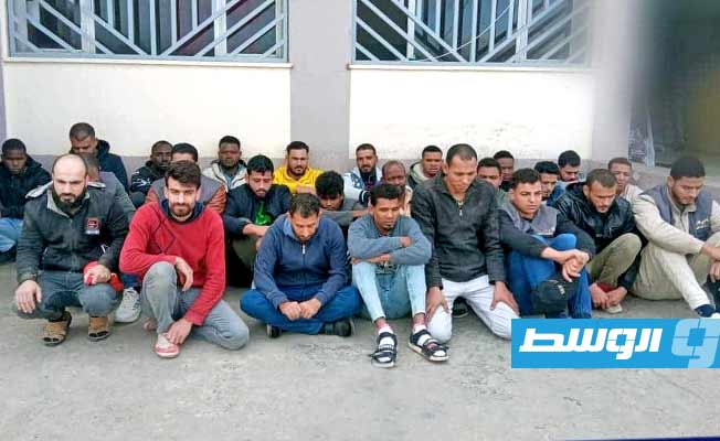 Benghazi Security Directorate says group of workers arrested for illegally entering the country