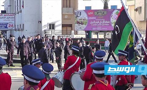 مديرية أمن مصراتة تقيم احتفالية في مناسبة ذكرى ثورة 17 فبراير