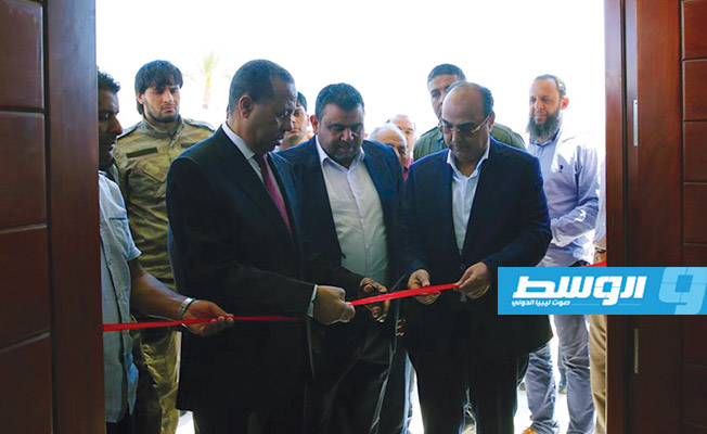 افتتاح مقر الشركة العامة للمياه والصرف الصحي بمنطقة الصابري في بنغازي