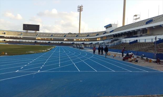 «هيئة الشباب» تعلن قرب الانتهاء من تجديد مضمار المدينة الرياضية في طرابلس