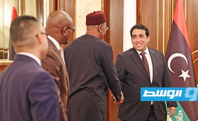 Bathily briefs Menfi on UN mission's contacts with Libyan parties