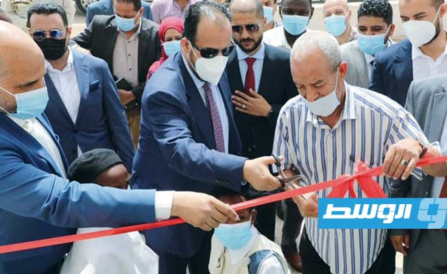 Health Minister opens medical isolation center in Tawergha