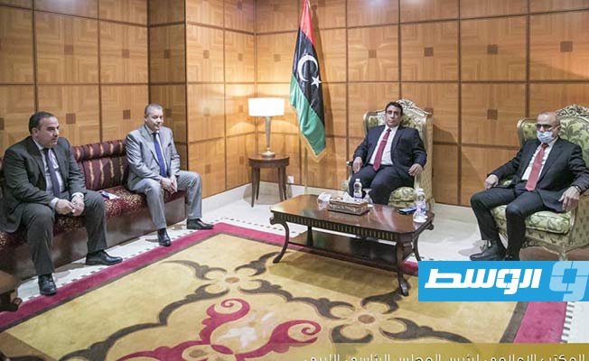 المنفي يثمن دور الجزائر في دعم نتائج الحوار بين الليبيين