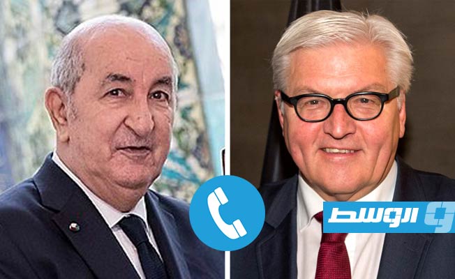 رئيسا الجزائر وألمانيا يستعجلان حلولا سلمية في ليبيا عبر الانتخابات
