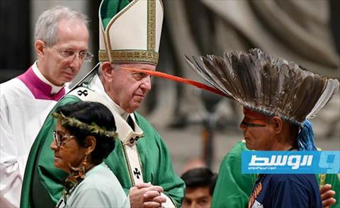 بابا الفاتيكان: حرائق الأمازون «أشعلتها مصالح مدمرة»