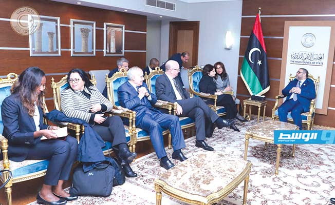 المشري يجدد مطالبته بـ«ضمانات قوية» للملتقى الوطني ومنع التدخلات الخارجية في ليبيا