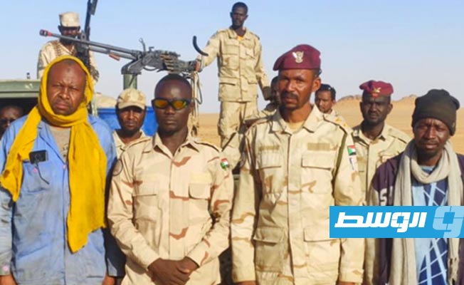 Sudanese forces rescue 10, including one Libyan, who were stranded in the desert