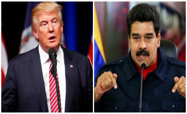 ترامب يطلب إنهاء «القمع الوحشي» في فنزويلا ومادورو يأمر بمحاربة «الانقلابيين»