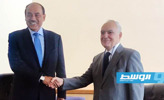 سلامة يناقش مع وزير الخارجية الكويتي التطورات في ليبيا