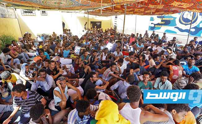 منظمة إيطالية: تزايد كبير بأعداد المهاجرين في مراكز الاحتجاز الليبية