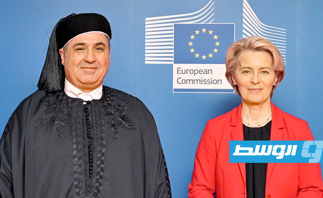 Von der Leyen receives credentials of Libya's EU ambassador