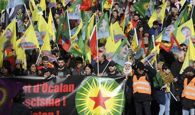آلاف الأكراد يتجمعون في فرنسا للمطالبة بالإفراج عن عبدالله أوجلان