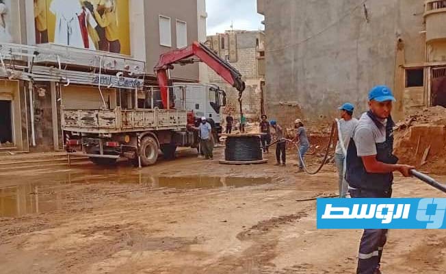 Electricity restored to several areas in flood-hit Derna
