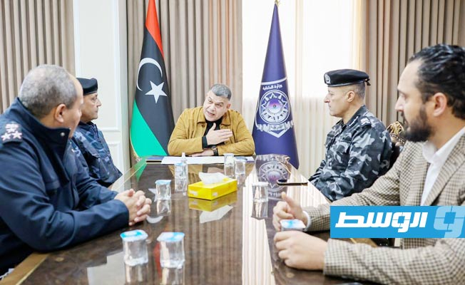 وزير الداخلية يبحث تطورات الأوضاع الأمنية في طرابلس وبني وليد ومزدة والقره بوللي ومسلاتة