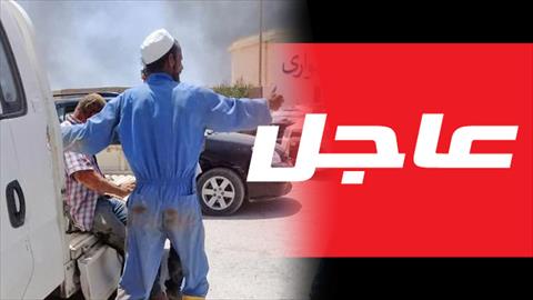 نجاة بوخمادة وقيادات عسكرية من انفجار في تشييع جنازة خليفة المسماري في بنغازي